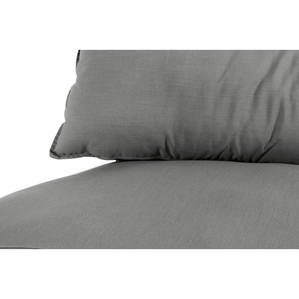 Sivá polstrovaná záhradná posteľ Emma – Hartman-image-3