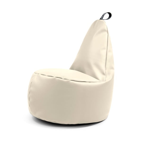 Béžový sedací vak z imitácie kože Lull XL – So Soft?