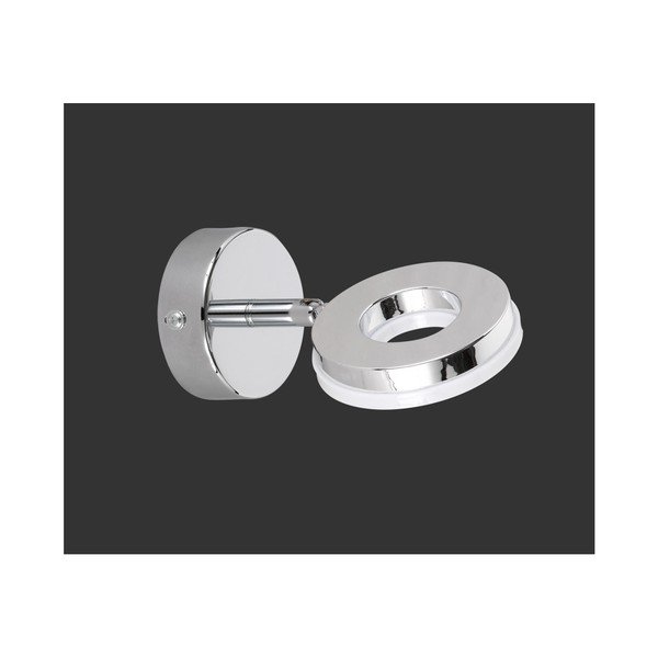 Nástenné LED svietidlo v striebornej farbe Trio Rennes-image-1