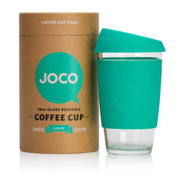 Eko hrnček na kávu Joco Cup 454 ml, mätový