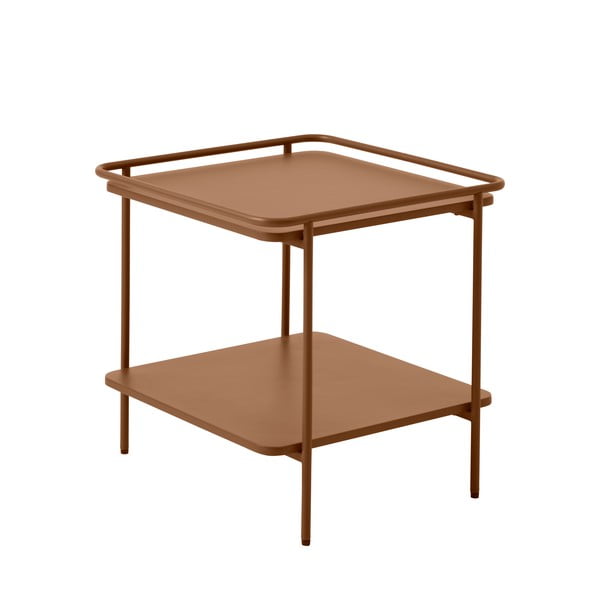 Kovový odkladací stolík 45x45 cm Yuba – Unique Furniture