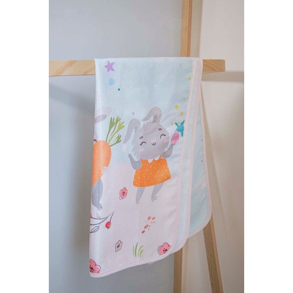 Bavlnená detská osuška 50x90 cm Tavsan Ailesi – Foutastic-image-1