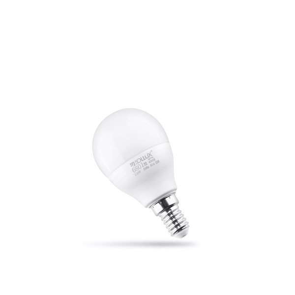 Neutrálna LED žiarovka E14, 7,5 W – Sollux