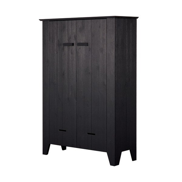 Skriňa Joep Black, 142 cm-image-1