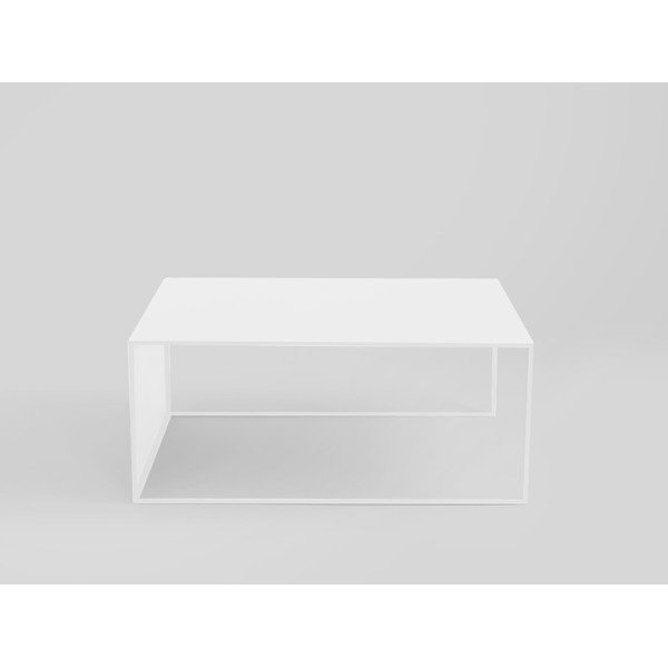 Biely kovový konferenčný stolík 60x100 cm 2Wall – CustomForm-image-2