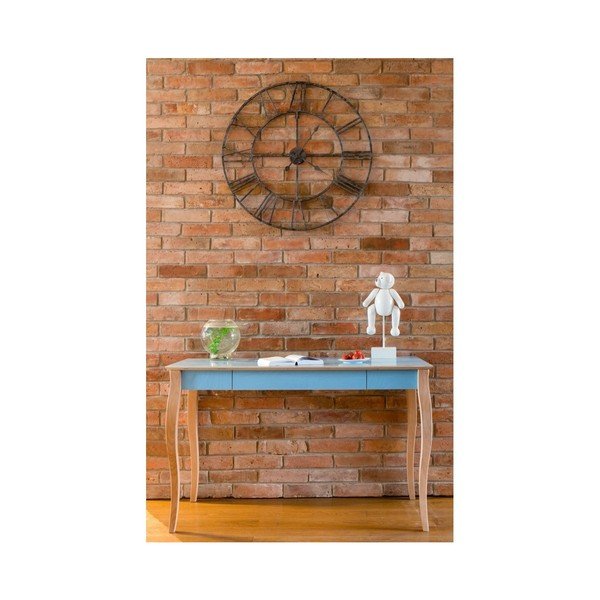 Tmavotyrkysový písací stôl Ragaba Lillo, dĺžka 85 cm-image-4
