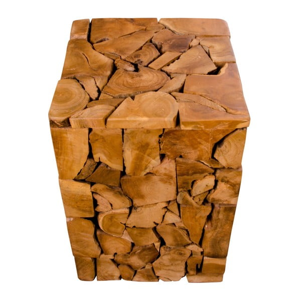 Stolička z teakového dreva House Nordic Mosaic