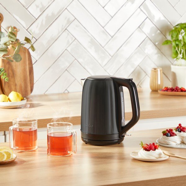 Lesklá čierna rýchlovarná kanvica 1,7 l Subito KO5S08E0 – Tefal-image-1