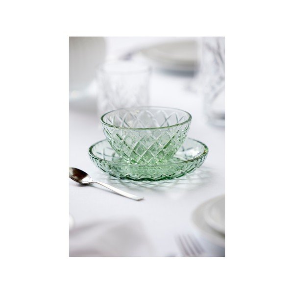 Zelené sklenené misky v súprave 4 ks 325 ml Sorrento – Lyngby Glas-image-4