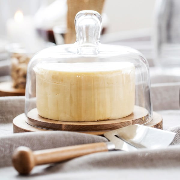 Doska na syr so skleneným poklopom Sagaform Oval-image-1