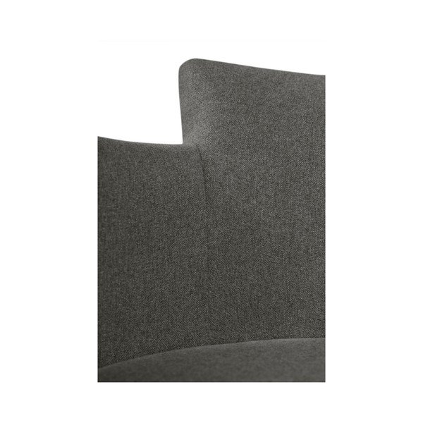 Svetlosivá stolička s opierkami Windsor & Co Sofas Gemini-image-3