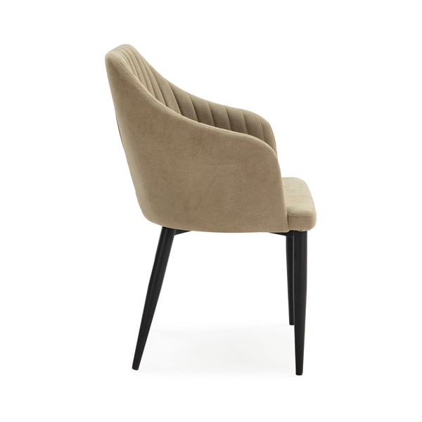 Svetlozelené čalúnené jedálenské kreslá v súprave 2 ks Nadi – Marckeric-image-3