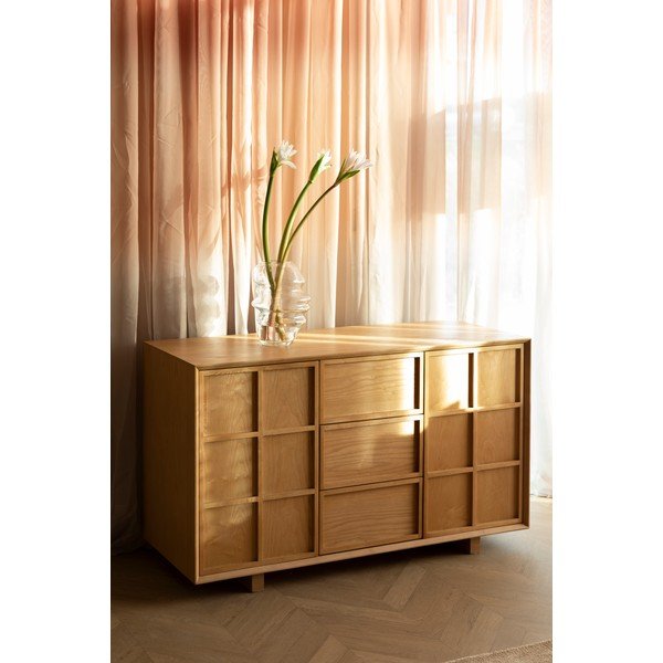 Komoda z jaseňového dreva v prírodnej farbe 120x70x45 cm Raster – Zuiver-image-1