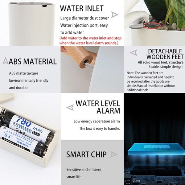 Plastový samozavlažovací kvetináč ø 19 cm Calla - Tomasucci-image-3