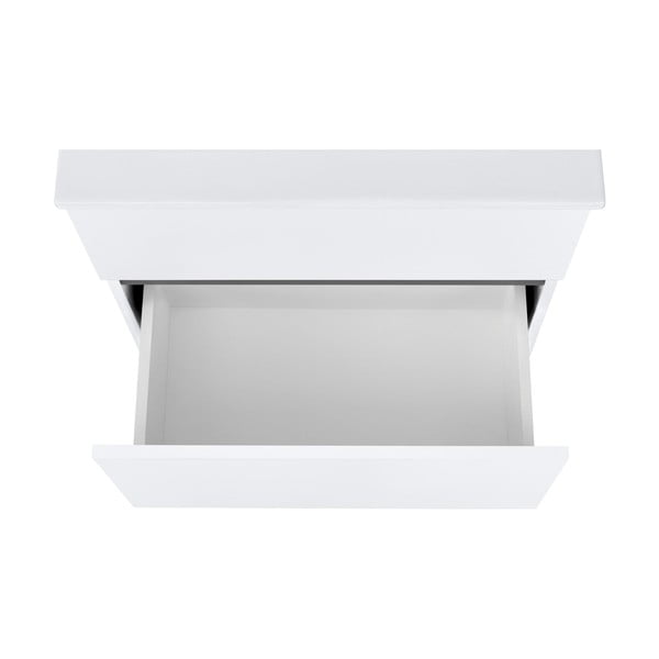 Biela závesná skrinka bez umývadla 60x52 cm Wisla – Støraa-image-3