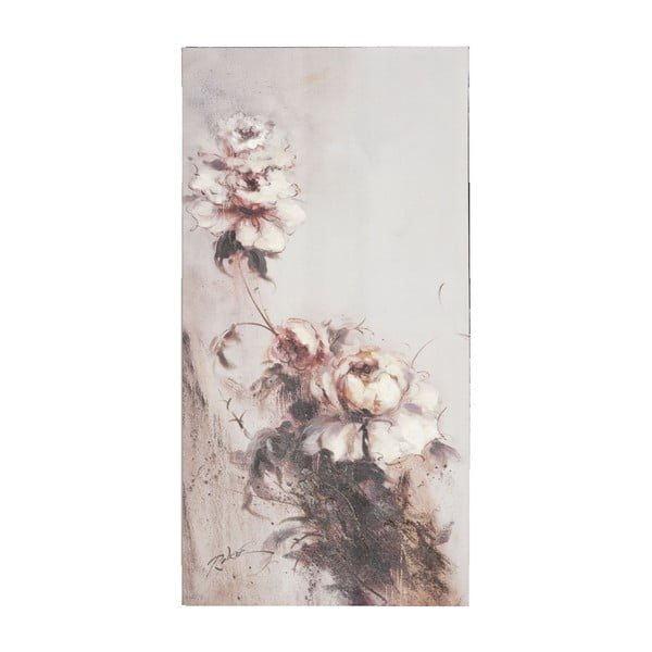 Obraz s kvetinou Clayre, 60x120 cm