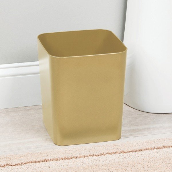 Odpadkový koš v zlatej farbe InterDesign-image-1