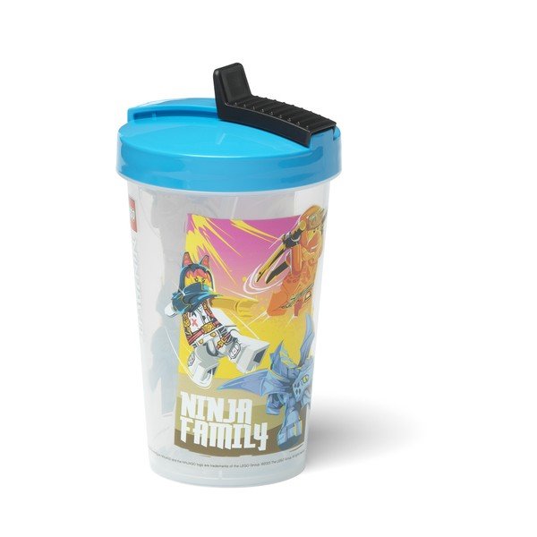 Modrá detská fľaša 500 ml Ninjago – LEGO®-image-1