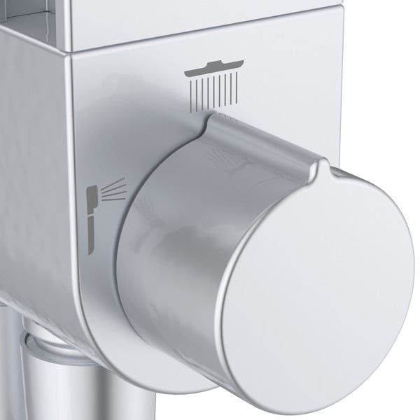 Kovová sprchová súprava v matne striebornej farbe 110 cm ALU+ – Ideal Standard-image-3