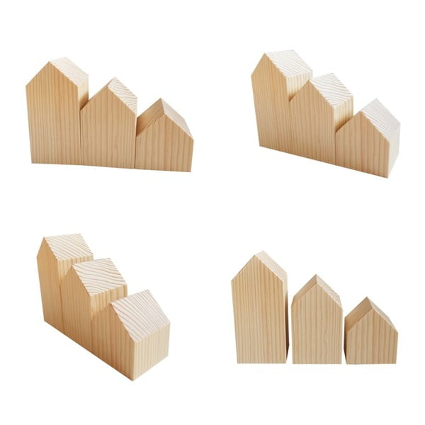 Dekorácia Casitas de madera-image-1