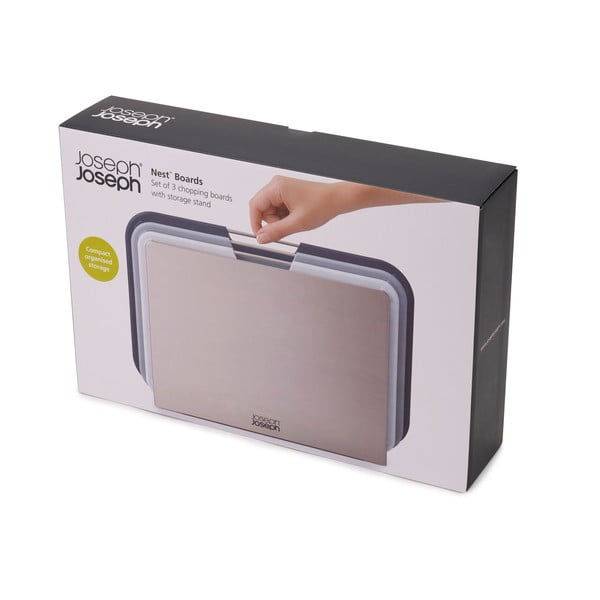 Súprava 3 dosiek a stojanu Joseph Joseph Nest, 32 x 22 cm-image-4