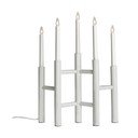 Biela vianočná svetelná dekorácia Cassiopeia – Markslöjd