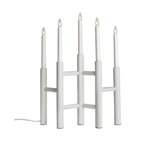 Biela vianočná svetelná dekorácia Cassiopeia – Markslöjd