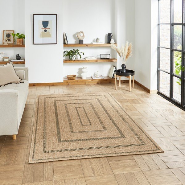 Svetlohnedý vonkajší koberec 120x170 cm Nomad – Think Rugs-image-2