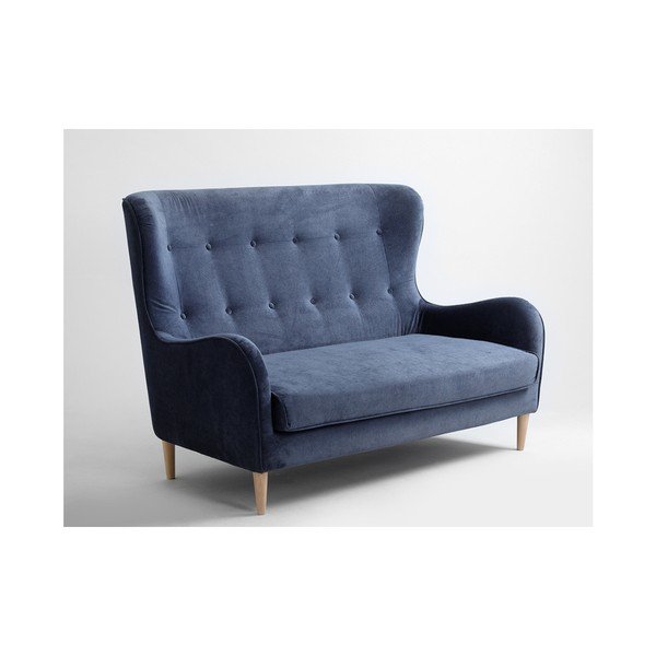 Tmavomodrá dvojmiestna pohovka Custom Form Cozyboy-image-4