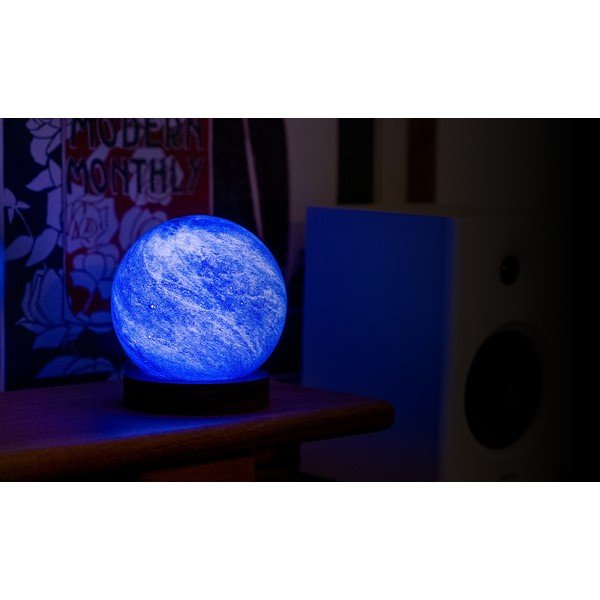 Tmavo prírodná svetelná dekorácia na USB ø 12 cm Galaxy Breeze – Gingko-image-4