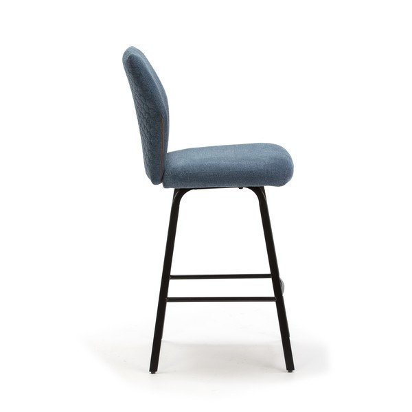 Svetlomodré barové stoličky v súprave 4 ks 65 cm Bei - Marckeric-image-3