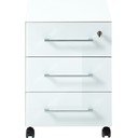 Biela prírodná skrinka v dekore duba 40x55 cm Monteria – Germania