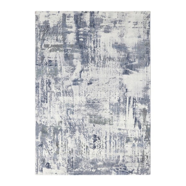 Modro-sivý koberec Elle Decoration Arty Vernon, 80 × 150 cm