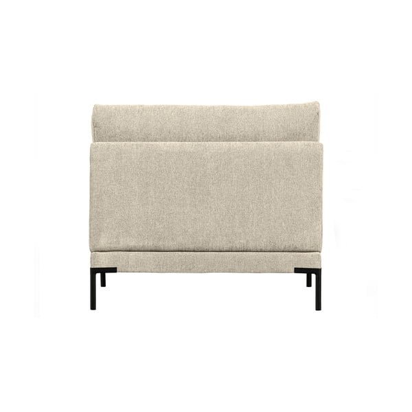 Béžový modul pohovky (stredový diel) Couple – WOOOD-image-3