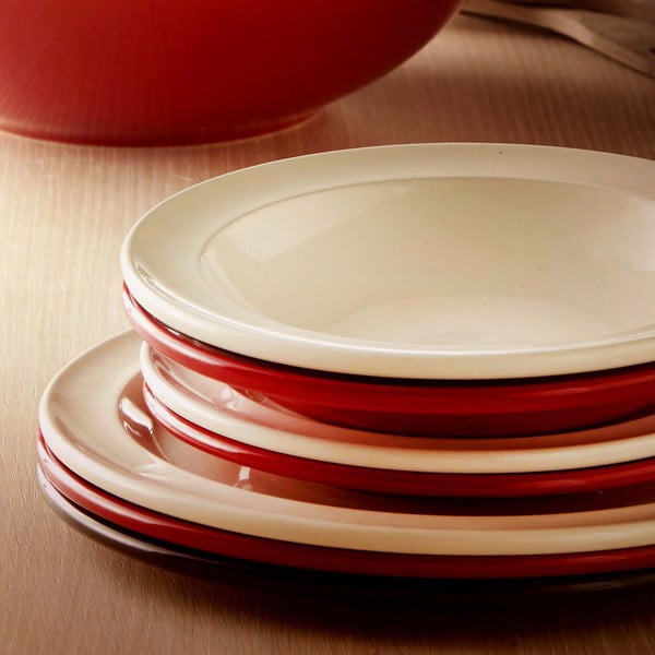 Biely dezertný tanier Emile Henry, ⌀ 21 cm-image-1