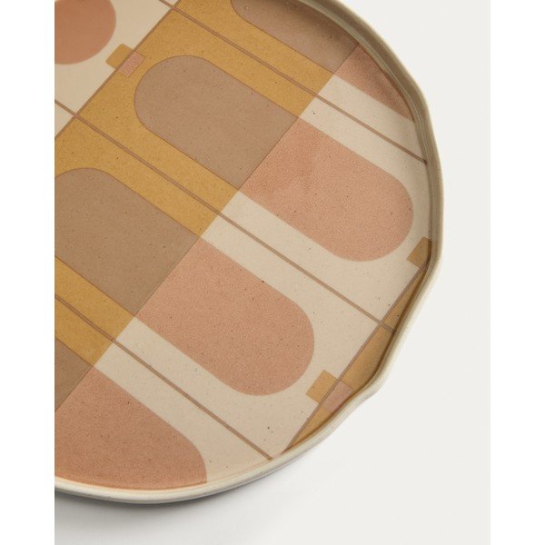 Servírovací keramický tanier ø 27 cm Julnet – Kave Home-image-1