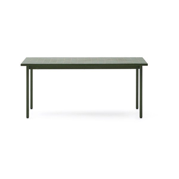 Oceľový záhradný jedálenský stôl 91x182 cm Maurina – Kave Home-image-2