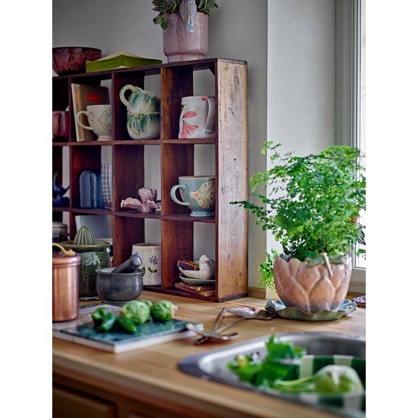 Poschodová polica z recyklovaného dreva v prírodnej farbe 53 cm Tilo – Bloomingville-image-4