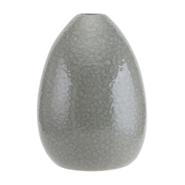 Sivá vzorovaná váza A Simple Mess Ada, ⌀ 15 cm