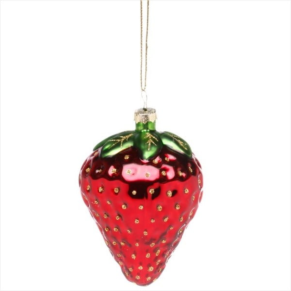 Vianočná závesná ozdoba Butlers Hang On Strawberry