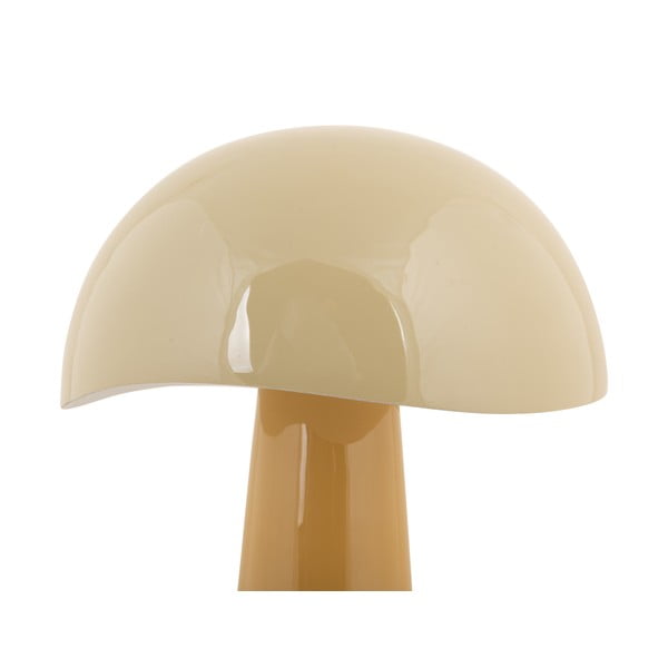 Okrovožltá stolová lampa s kovovým tienidlom (výška 33 cm) Grato – Leitmotiv-image-1