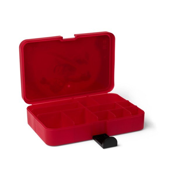 Červený úložný box s priehradkami LEGO® Ninjago-image-2