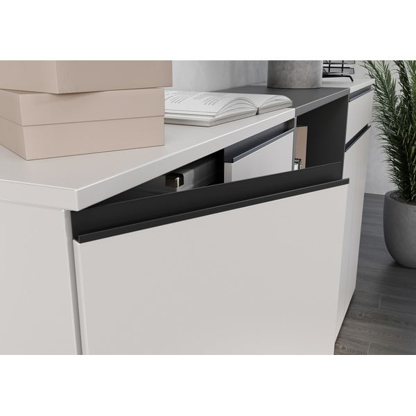 Krémová skrinka 81x120 cm Bedano – Germania-image-4