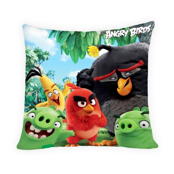 Detský vankúš Halantex Angry Birds Movie, 40 x 40 cm
