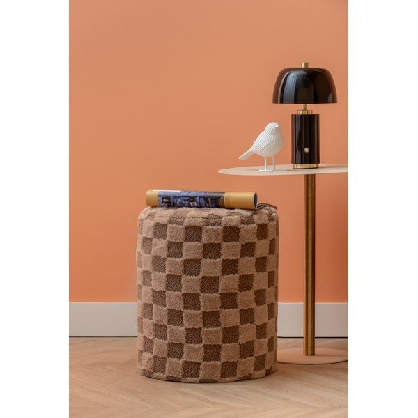 Čierna LED stmievateľná stolová lampa s kovovým tienidlom (výška 30 cm) Freya – Leitmotiv-image-3