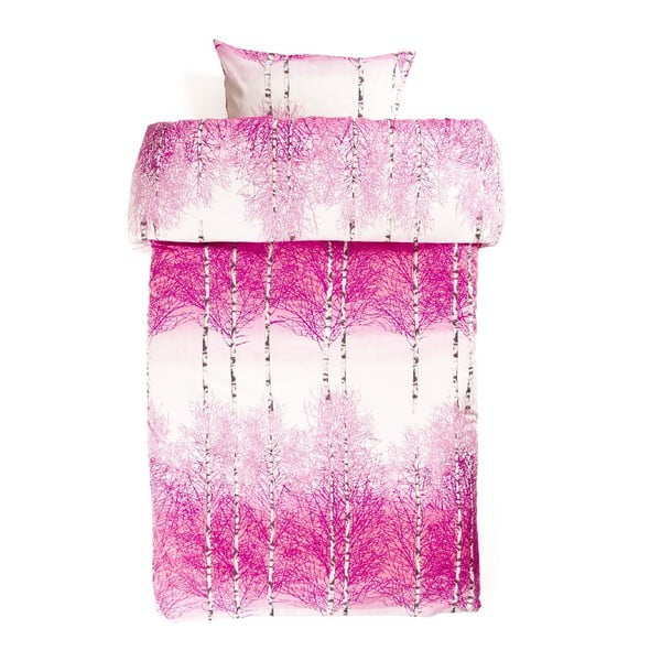 Obliečky Koivikko Pink, 135x200 cm + 80x80 cm