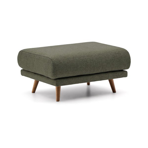 Zelená ženilková podnožka Karin – Kave Home-image-1
