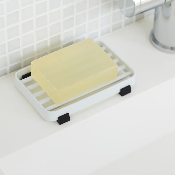 Biela podložka pod mydlo YAMAZAKI Tower-image-1