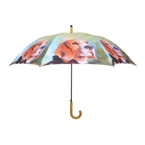 Svetlozelený dáždnik so psíkmi Esschert Design