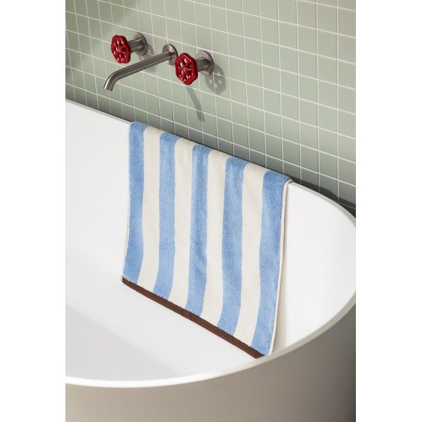 Modrá textilná kúpeľňová predložka 50x80 cm Gobo – noo.ma-image-1